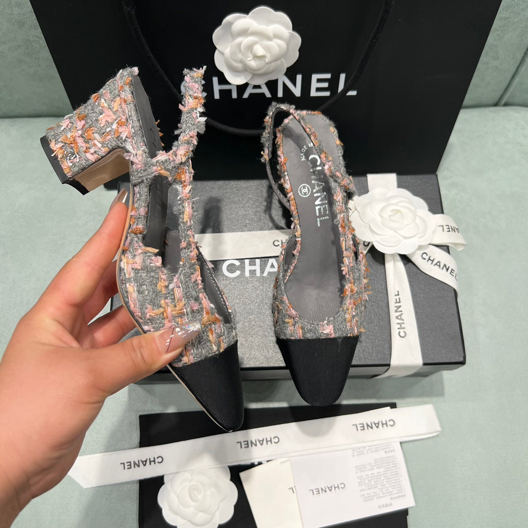 Chanel 2022 Spring/Summer Slingback Sandals