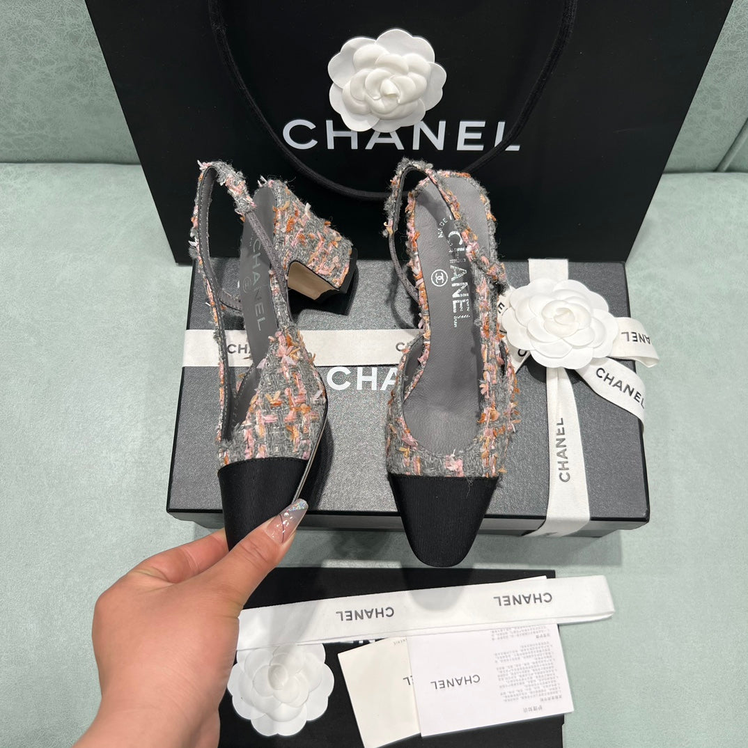 Chanel 2022 Spring/Summer Slingback Sandals