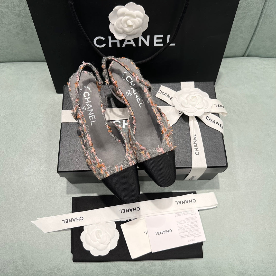Chanel 2022 Spring/Summer Slingback Sandals