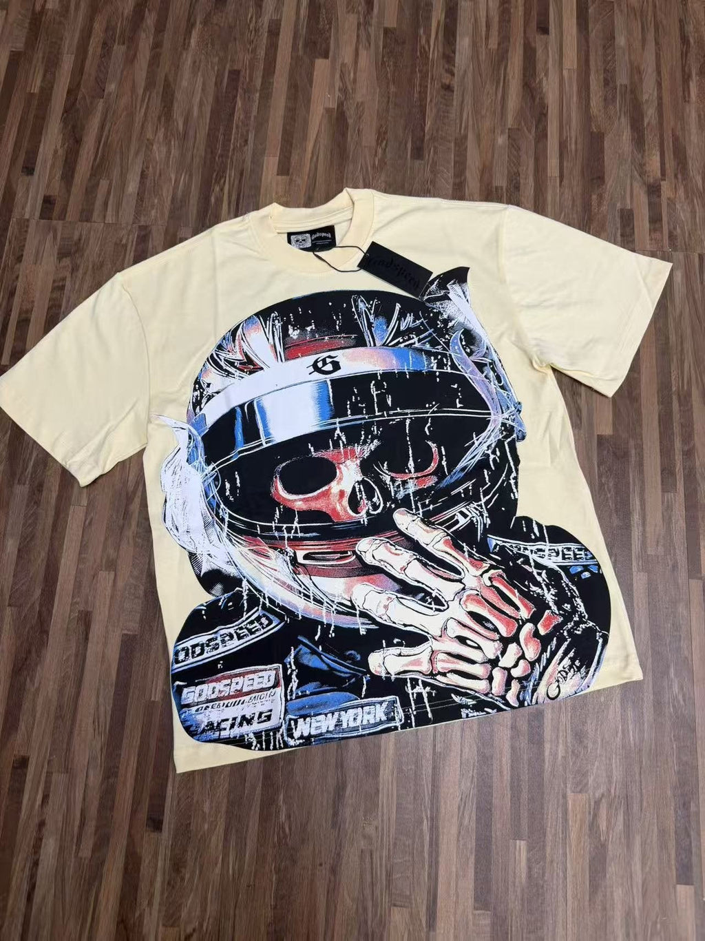 Godspeed Racing Skull Graphic T-Shirt