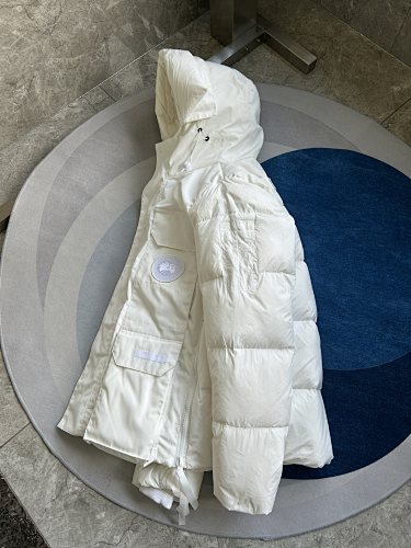 Canada Goose White Arctic Program Down Parka