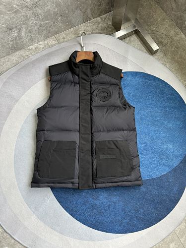 Canada Goose Freestyle Crew Charcoal Down Vest – Tone-on-Tone Logo