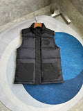 Canada Goose Freestyle Crew Charcoal Down Vest – Tone-on-Tone Logo