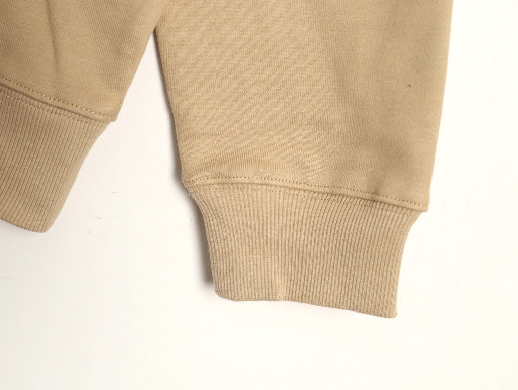 Burberry 25FW Horse Emblem Hoodie - Beige