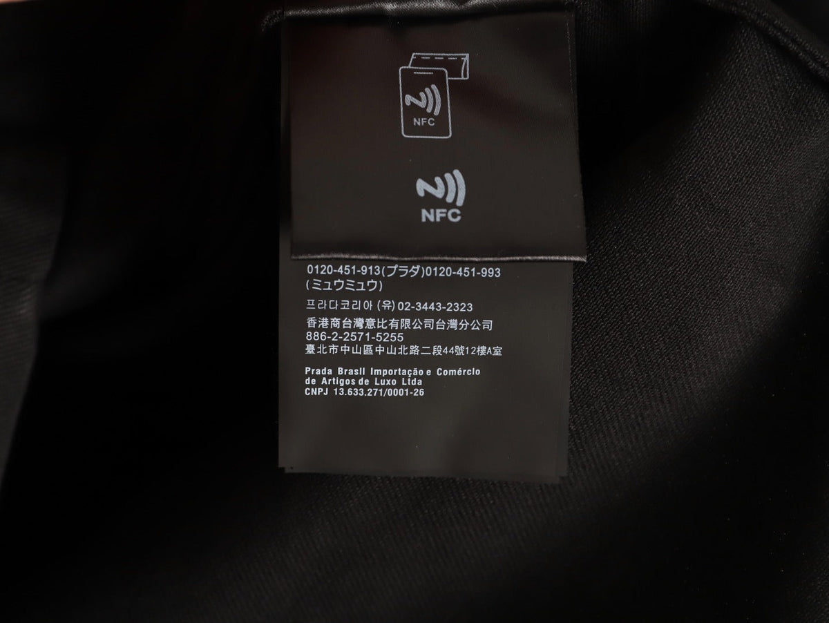Prada Four-Pocket Workwear Jacket - Black